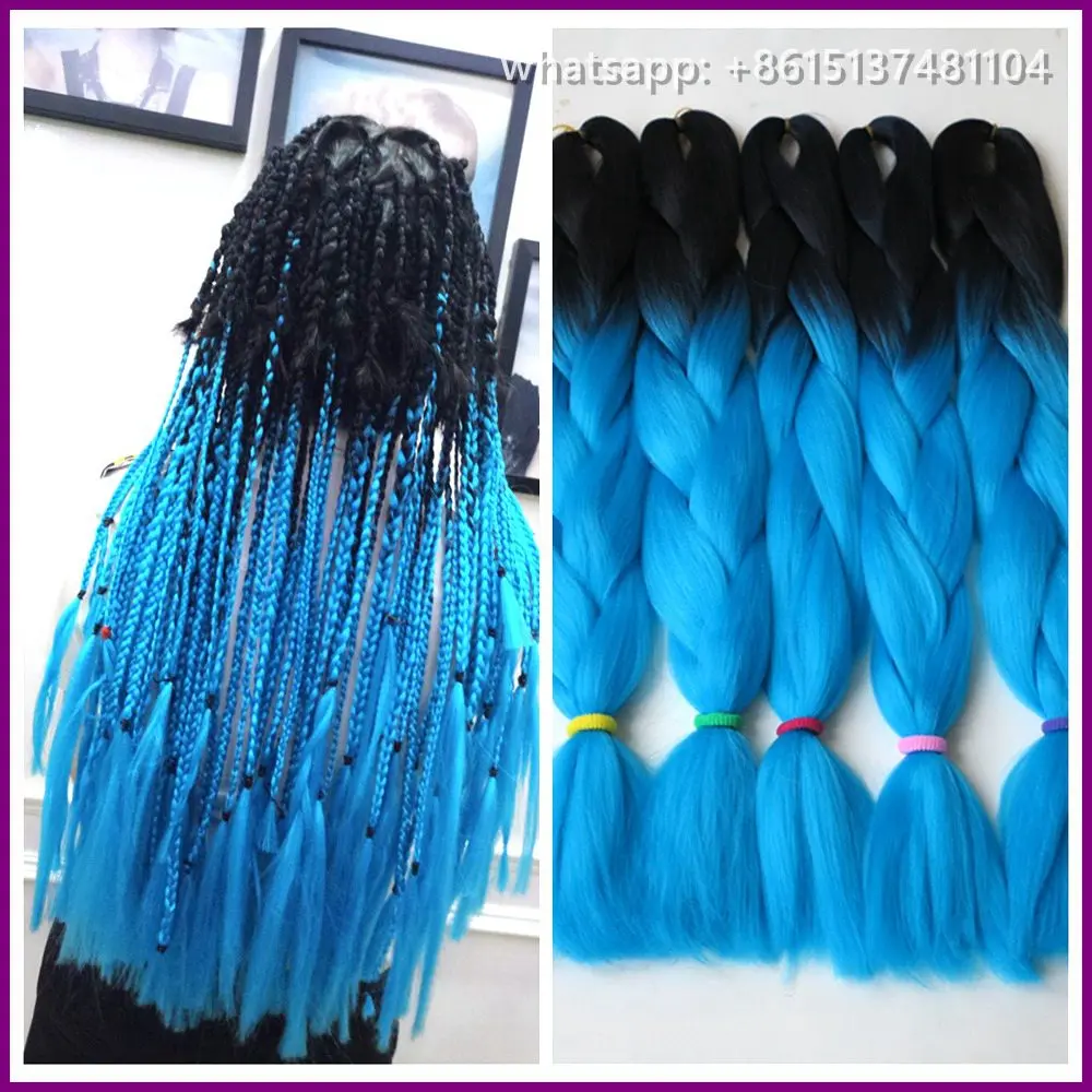 Desire for hair 1 шт. коричневый термостойкий синтетический плетение наращивание волос огромные косички для коробок косички изготовление волос - Цвет: P1B/30