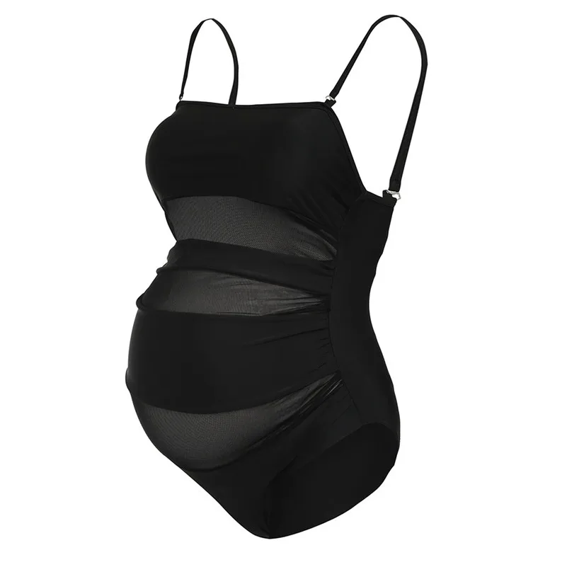 

Women Maternity Mesh Tube Top Bikini Swimwear Swimsuit Bathing Suit Beachwear costumi da bagno donna maternity swimwear E1