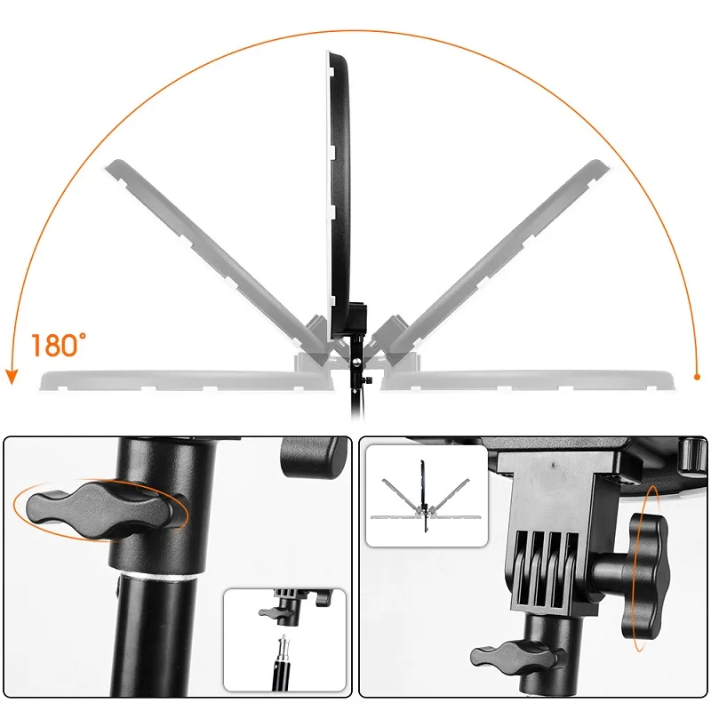 TRAVOR 4 шт./лот СВЕТОДИОДНЫЙ Кольцо вытертые штаны 18 дюймов кольцо лампы dimmable bi цвет