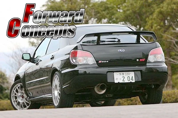 Для 2002-2007 IMPREZA WRX GD S204 заднее крыло багажника спойлер светодиодный светильник кой |