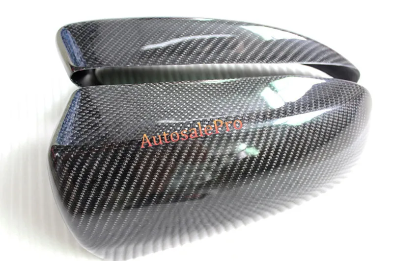 

For BMW X5 E70 2008 2009 2010 2011 2012 2013 True Carbon Car Side Mirror Rearview Cover Trims 2pcs