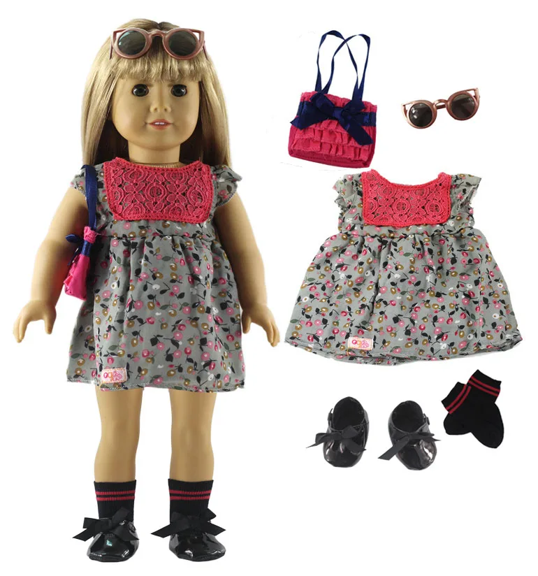 1 комплект красивой повседневной одежды Одежда для куклы 18 дюймов A3|doll clothes|outfit