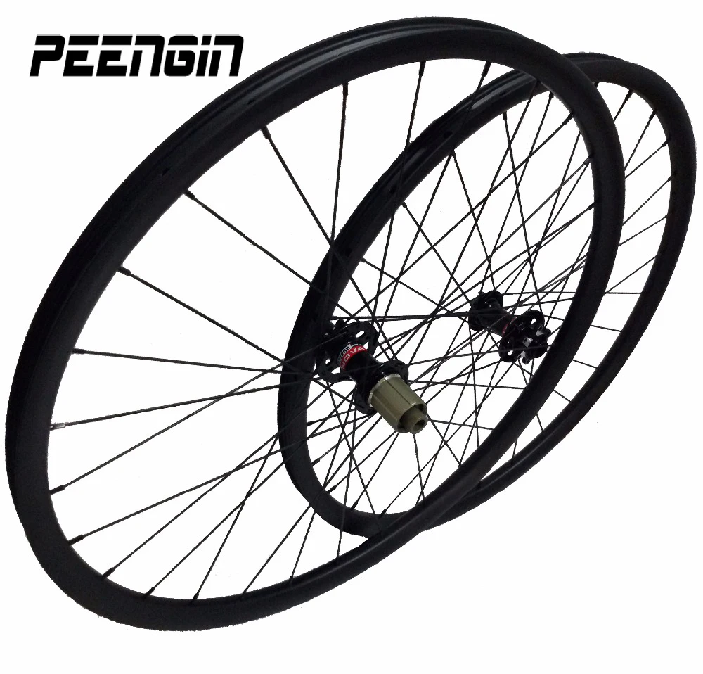 Mtb wheelet 650b углеродная велосипедная часть 27.5er 35x30 Novatec велосипедные колеса для