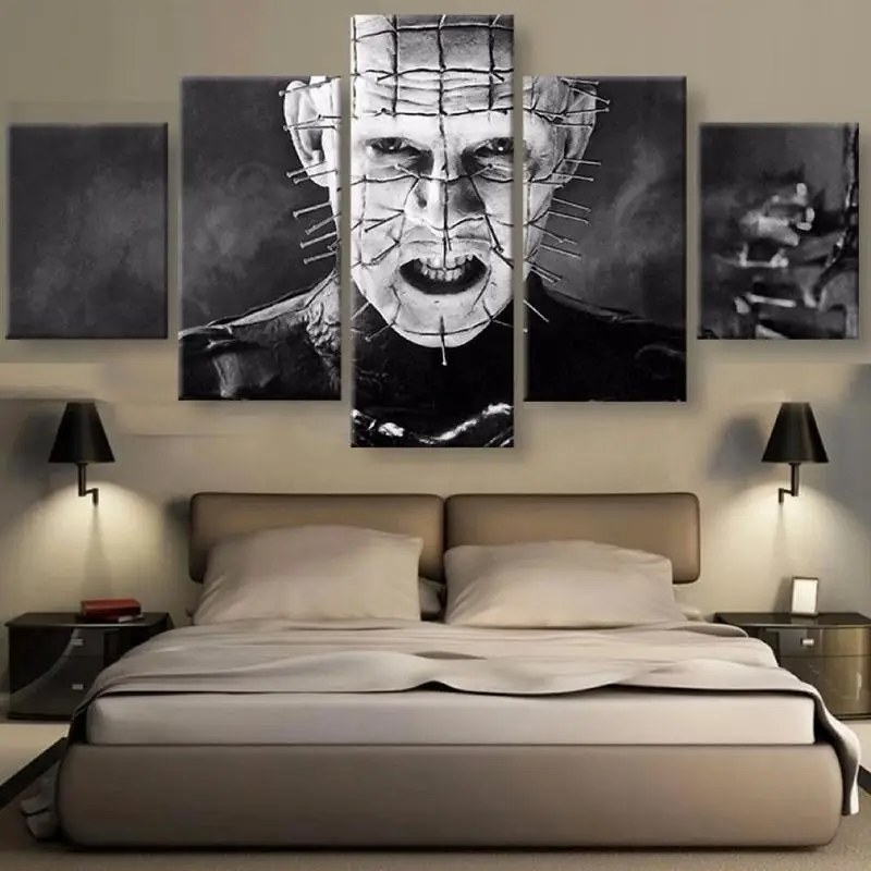 HELLRAISER : PINHEAD 5 шт. холст|5 piece canvas|5 piecescanvas |