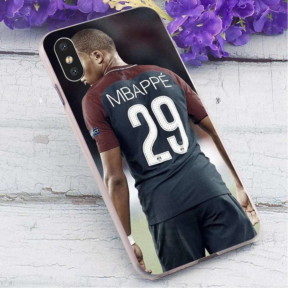Kylian Mbappe чехол для телефона для Apple iPhone 7 Plus 5 5S SE 6 6 S/6 6S Plus 7 8/8 Plus X XS XR Xs Max жесткий чехол Гибридный