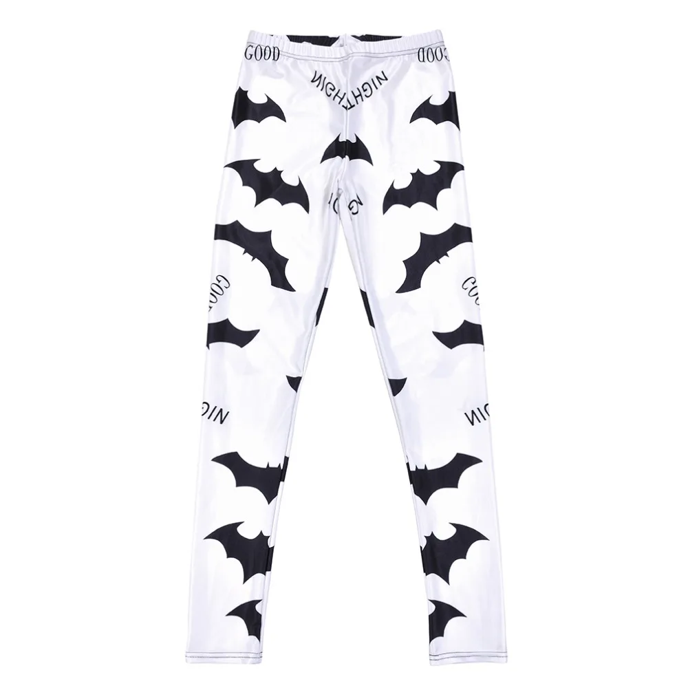Оптовая продажа модные женские леггинсы с изображением животных летучей мыши