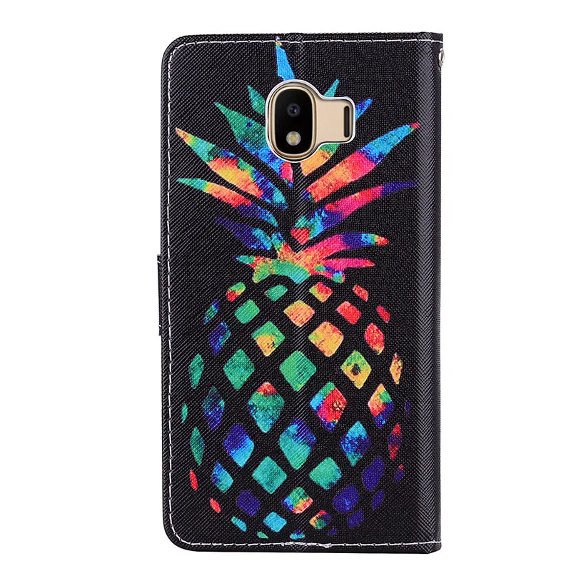 Кожаный чехол-книжка для samsung Galaxy J4 J6, чехол-книжка для samsung Galaxy J4 J6, чехол-подставка, чехол для телефона