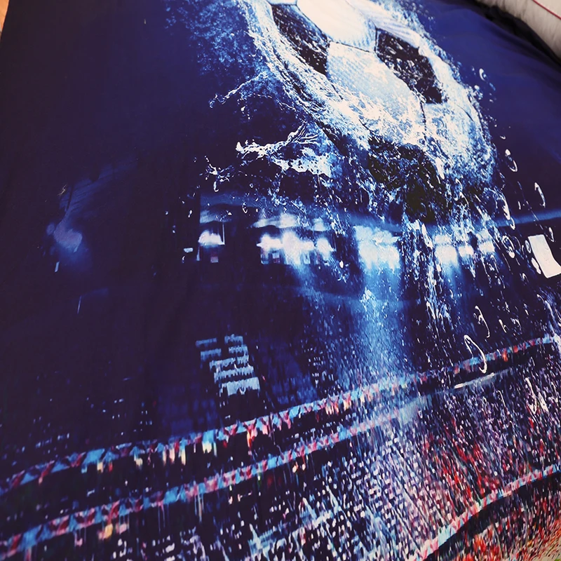 3D Футбол постельное белье кровать и постельные принадлежности набор для