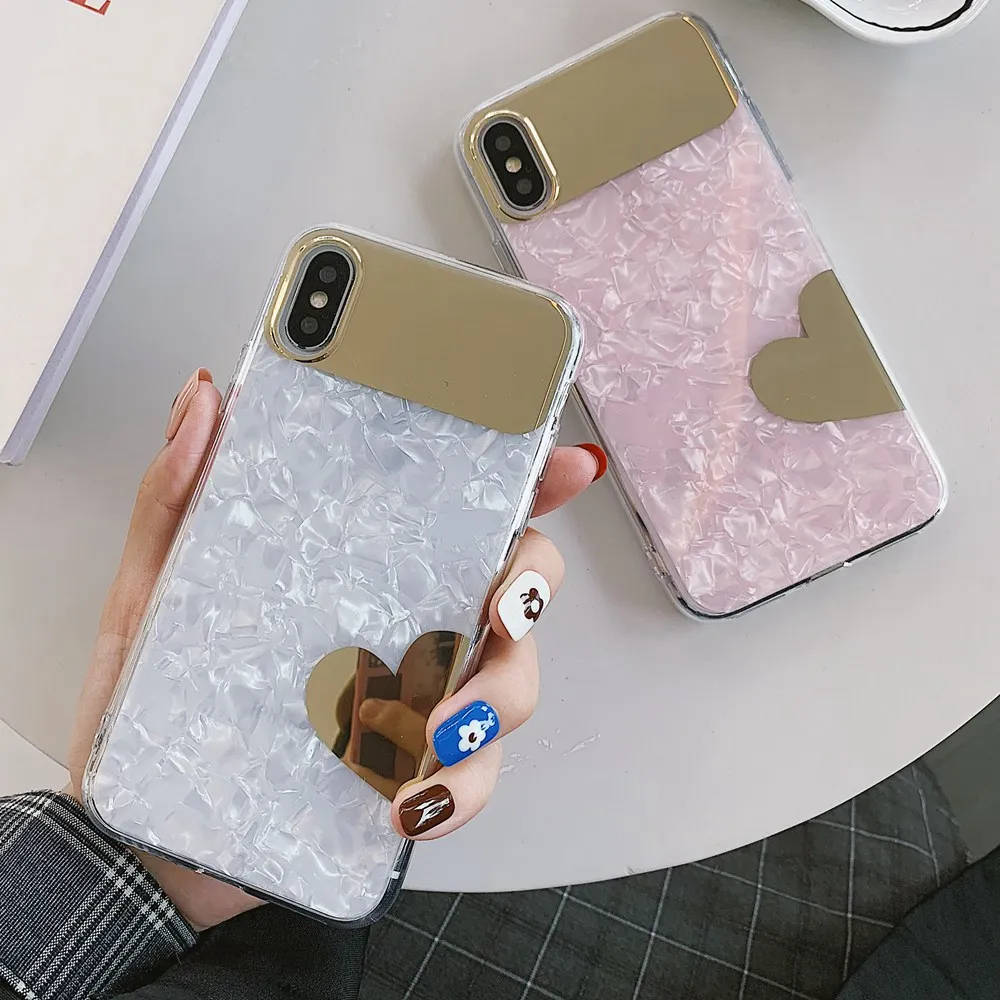 KISSCASE модный косметический зеркальный чехол для iPhone 7 8 X XR XS MAX блестящие чехлы