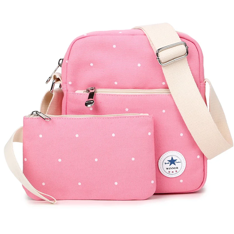 Победитель Повседневная Парусиновая Сумка Женская сплошной цвет в полоску и