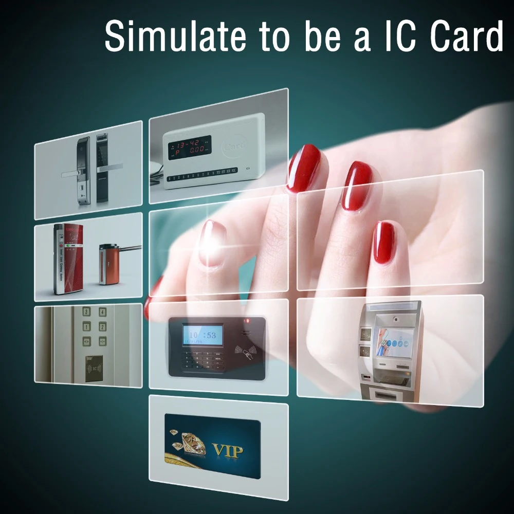 2 1 шт. умная наклейка для ногтей аксессуары для ногтей Наклейка nfc поддержка IC карта копия Смарт Носимых Gadge TSLM2 - Цвет: 2