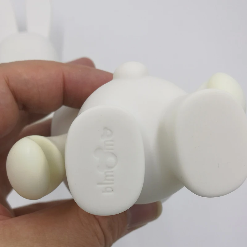 Новое поступление 7 дюймов длинные уши Kidrobot кролик ПВХ кукла DIY Краска пустой белый винил игрушка в Opp мешок