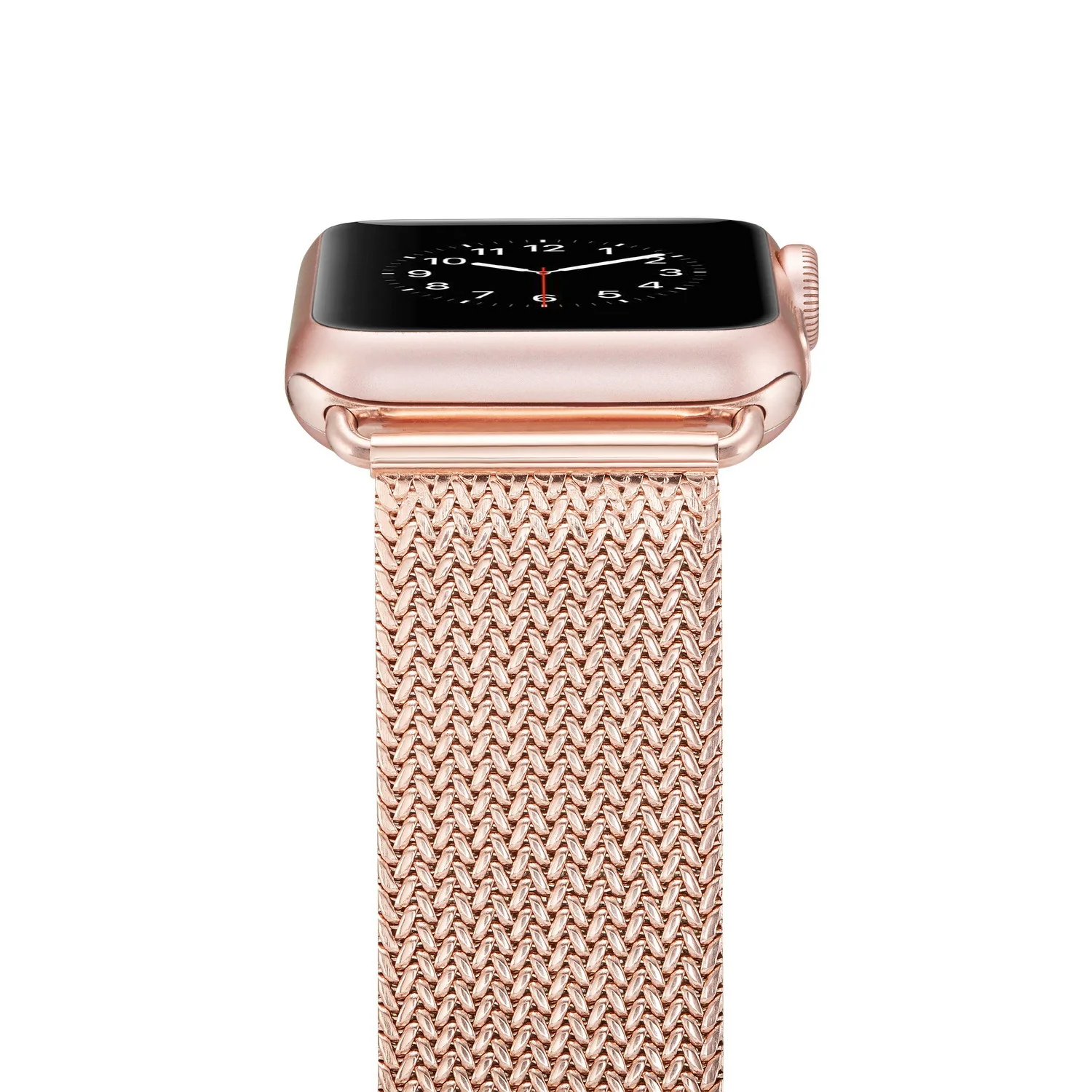 Толстый Миланский ремешок из нержавеющей стали для Apple Watch 38 мм 42 мм 40 мм 44 мм для Apple iWatch Миланский ремешок серии 1 2 3 4