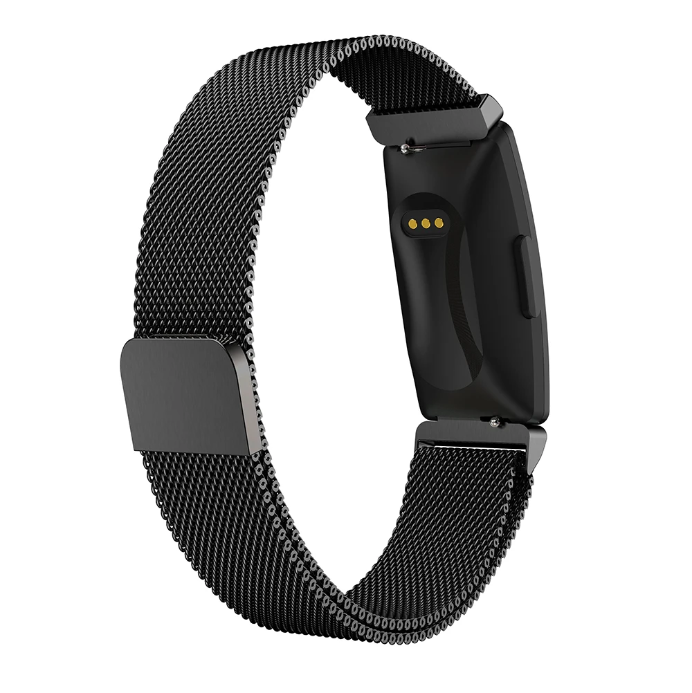 Для Fitbit Inspire HR сменная Миланская петля магнитный браслет из нержавеющей стали для Fitbit Inspire аксессуары