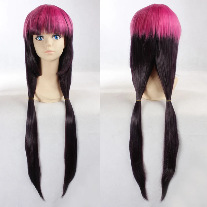 Ao No Exorcist Kamiki Izumo 80 см длинные прямые парики для косплея женщин из искусственных