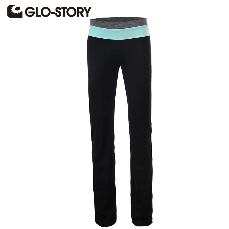 Леггинсы женские эластичные быстросохнущие для фитнеса GLO-STORY размера плюс WRT-1654 |