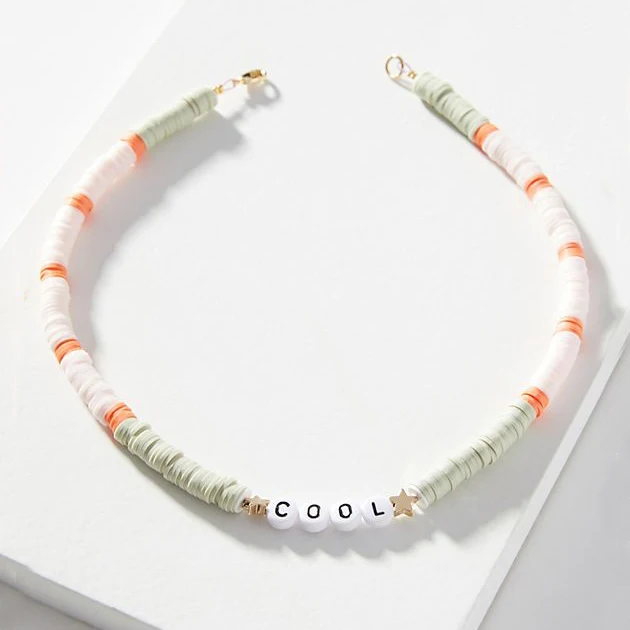 NECKLACE 2 Персонализированные DIY буквы имя конфеты человек ожерелье массивное именное ожерелье женское колье, бижутерия, украшение в готическом стиле - Окраска металла: NECKLACE 2