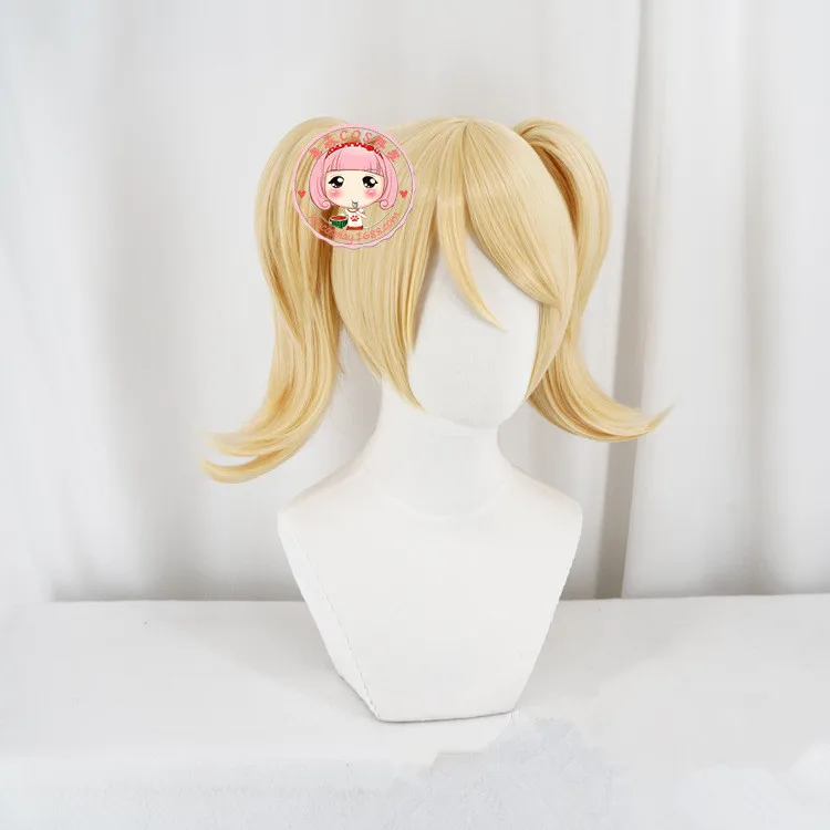 Новый карнавальный костюм из кожи OW Pink Mercy Светлый блонд на заколках с двойными