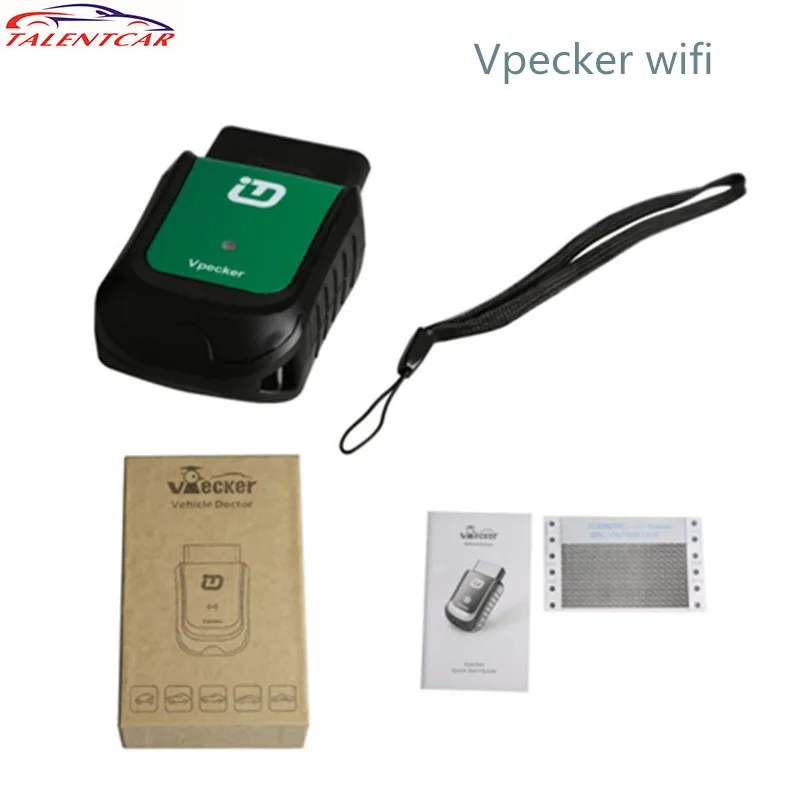 Новый VPECKER Easydiag Полная диагностика Wifi или Bluetooth версия лучше чем Запуск IDIAG WINDOWS 10