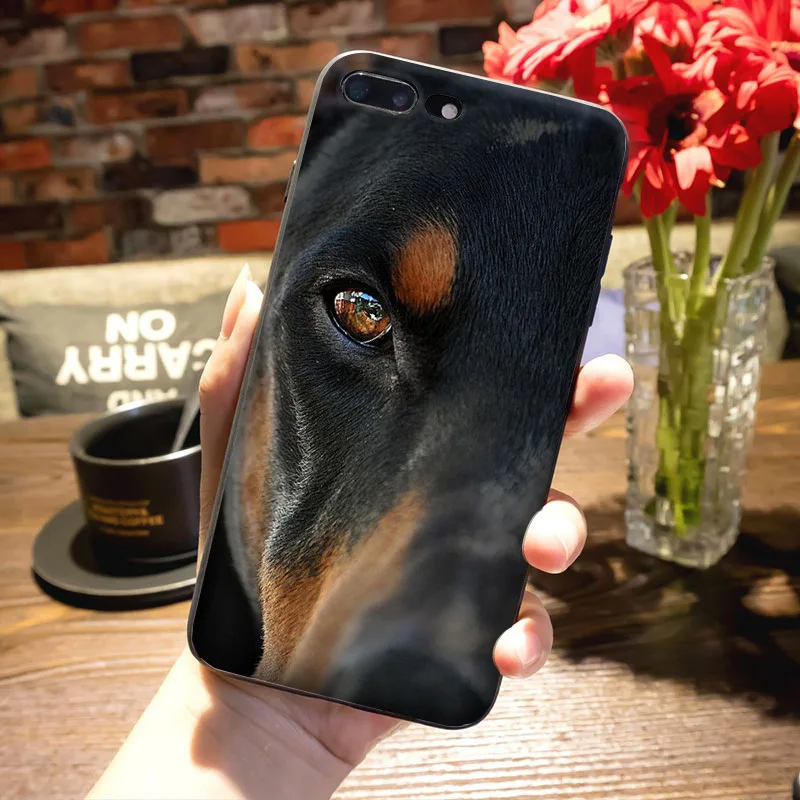 

MaiYaCa Dachshund Silhouette Dog Classic image paintings phone Case for iPhone 8 12pro 6 6S Plus X XS MAX XR 5S 11pro max case