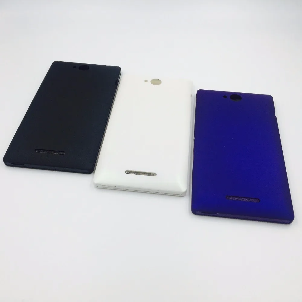 Крышка аккумулятора RTBESTOYZ 10 шт. запасные части для Sony Xperia C C2304 S39 C2305 S39H S39C задняя