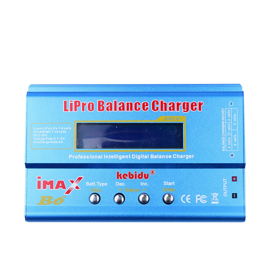 Kebidu IMAX B6AC RC B6 AC Nimh Nicd литиевая батарея баланс Lipo зарядного устройства разрядник с