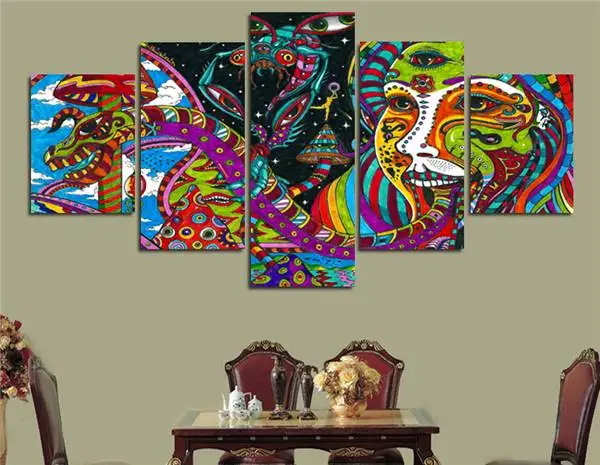 Hd печатная Абстрактная Картина на холсте украшение комнаты печать плакат