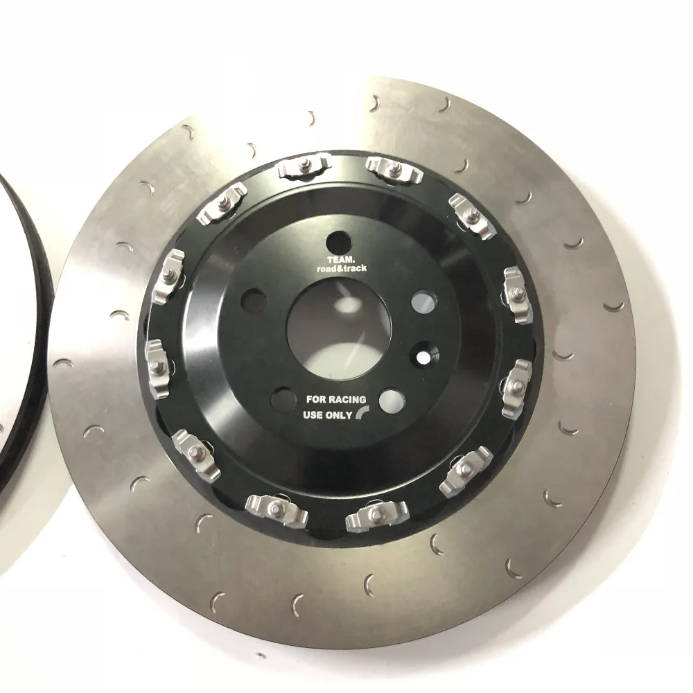 Jekit car brake disc 380 x 34mm Floating Custom front center cap for RS3 8V 2016/Mercedes-2010 GL350 X164 | Автомобили и