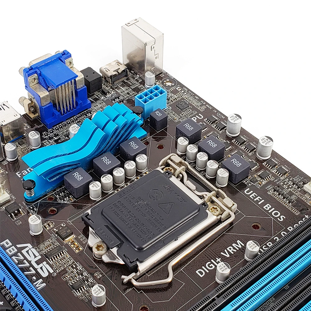 Asus P8Z77-M настольная материнская плата Z77 розетка LGA 1155 для i3 i5 i7 DDR3 32 Гб SATA3 USB3.0 HDMI Micro