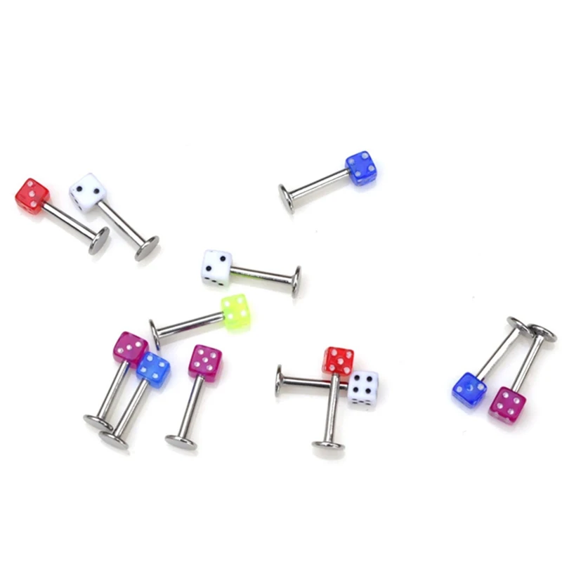 Набор ювелирных изделий для пирсинга из нержавеющей стали туннель бровей пупка