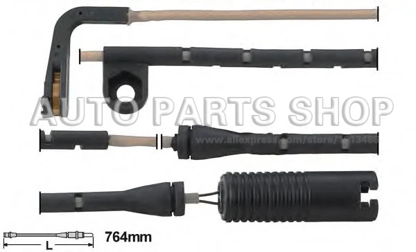 Автомобильные аксессуары датчик износа передней тормозной колодки для BMW E39 520i 528i