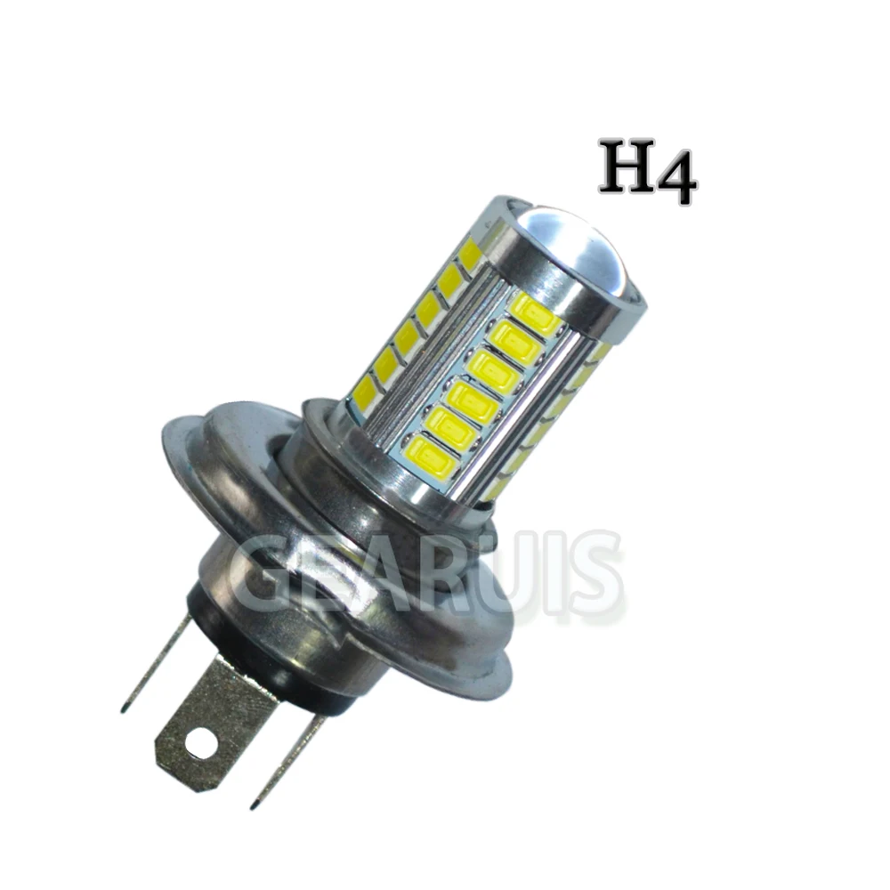 2 шт./лот H4 LED 33 SMD 5630 5730 H8 H9 H11 H7 9005 9006 автомобильная светодиодная лампа для