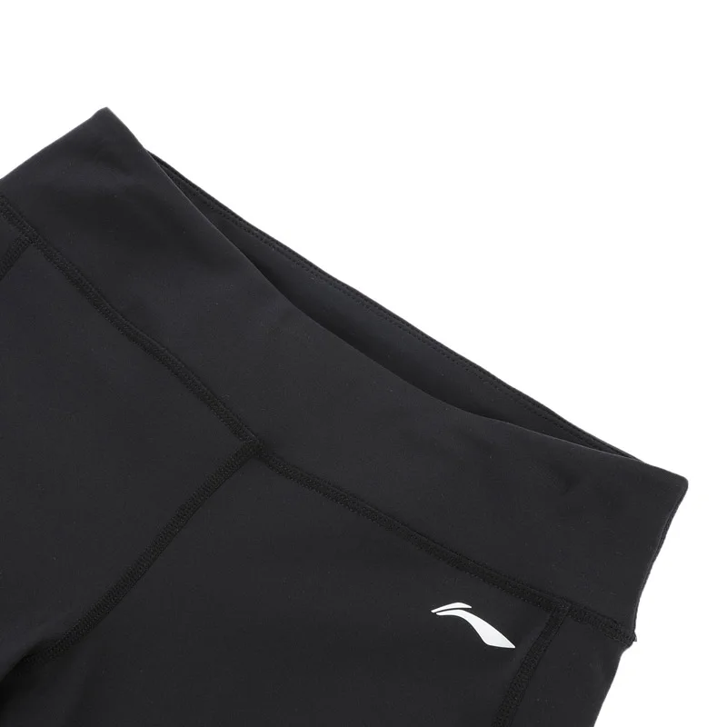 Li Ning женские тренировочные штаны с базовым слоем облегающие 69% Нейлон 31% Спандекс