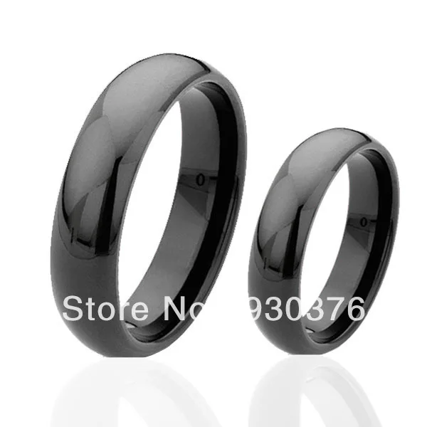 Индивидуальные гладкие парные кольца ювелирные изделия из карбида вольфрама