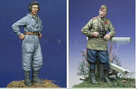 1/35 модельная фигурка из смолы наборы WW2 русская танкинг разборная