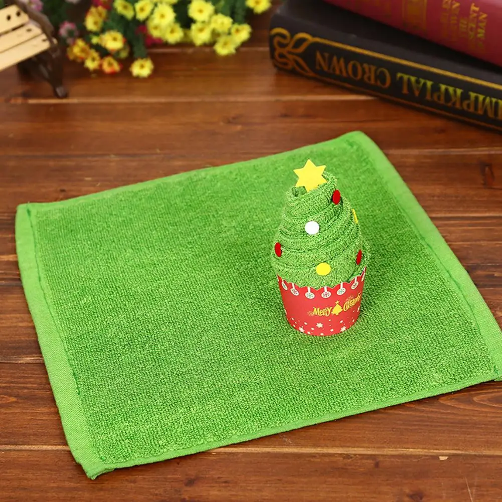 Рождественский подарок Хлопковое полотенце для кекса Natal Noel рождественские