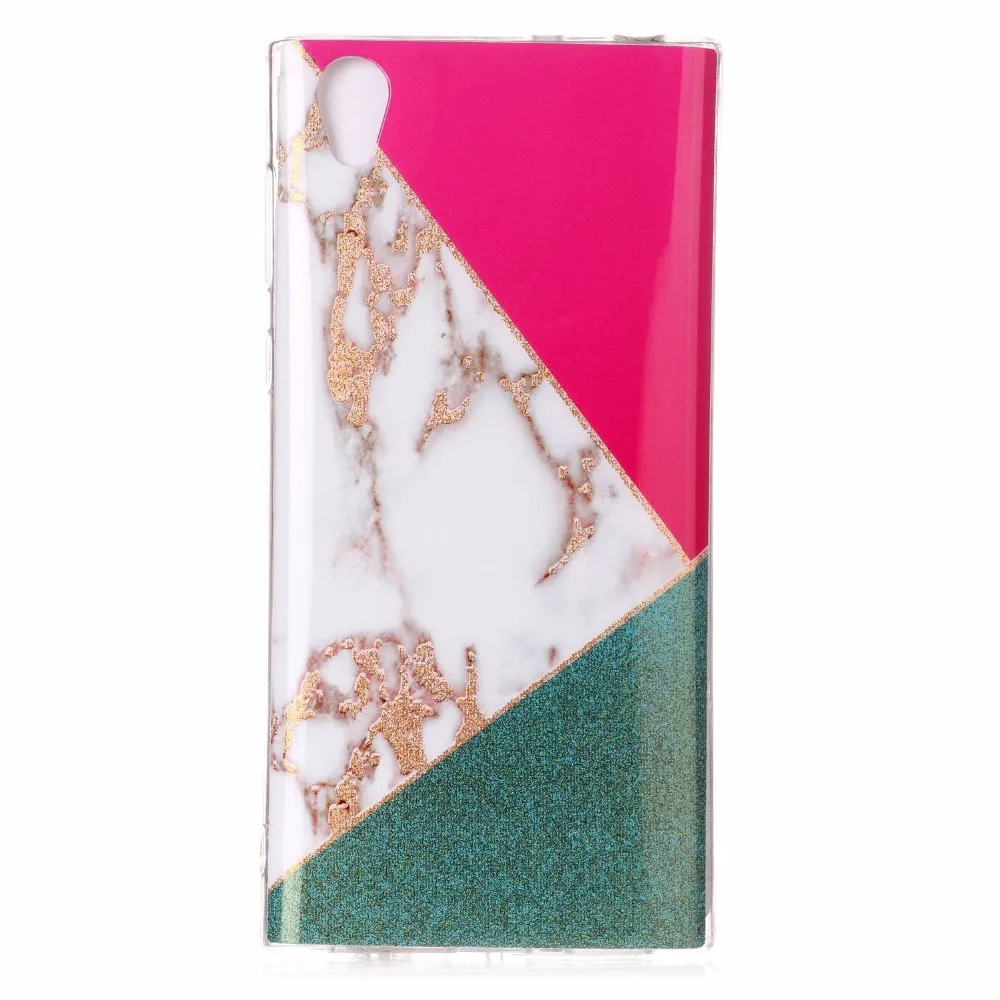 for Fundas Sony Xperia L1 Phone Case 5.5 Coque Ultra Thin Cover Silicon Back Covers Marble TPU Soft |