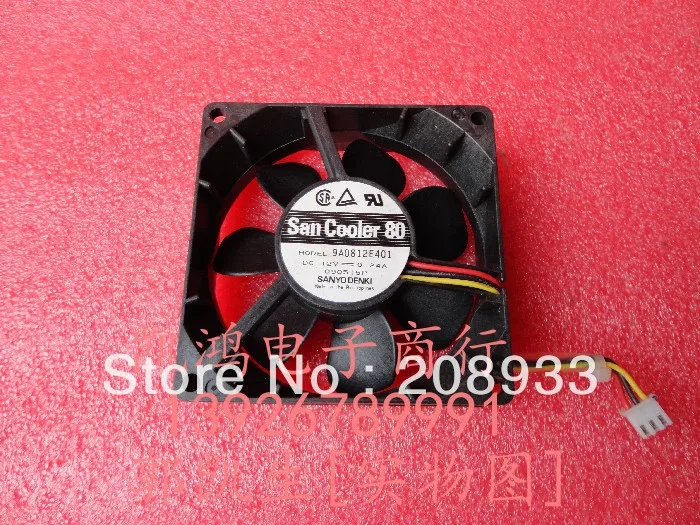 Для SANYO 80258 см блок питания 8 вентилятор 12В 0.29A 9A0812A401 + охлаждения | Компьютеры и