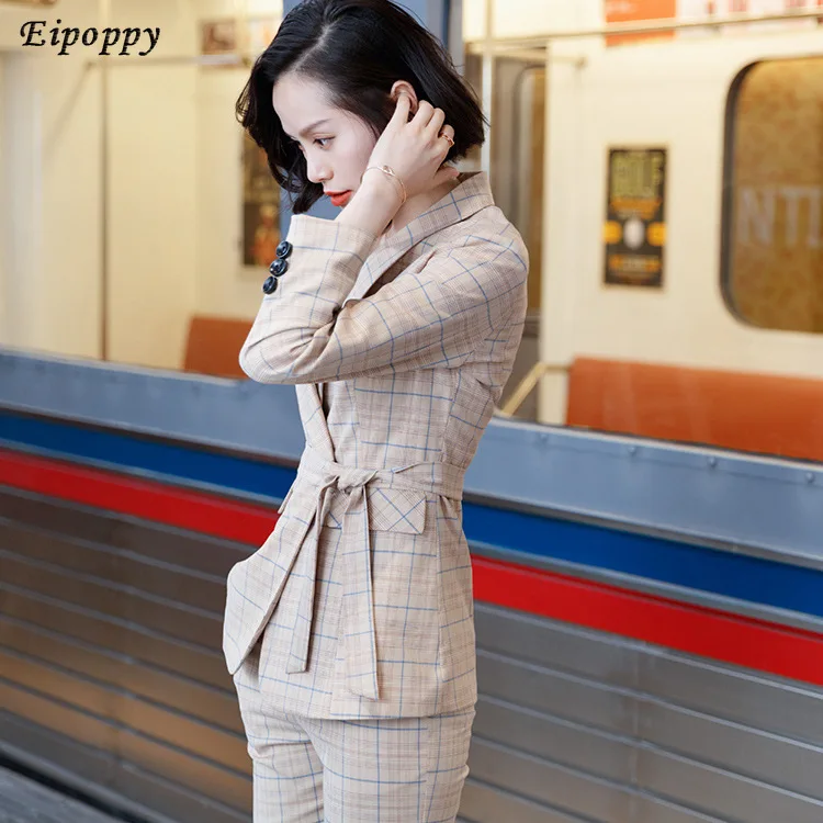 Новинка женская одежда профессиональный костюм на весну и осень женский тонкий