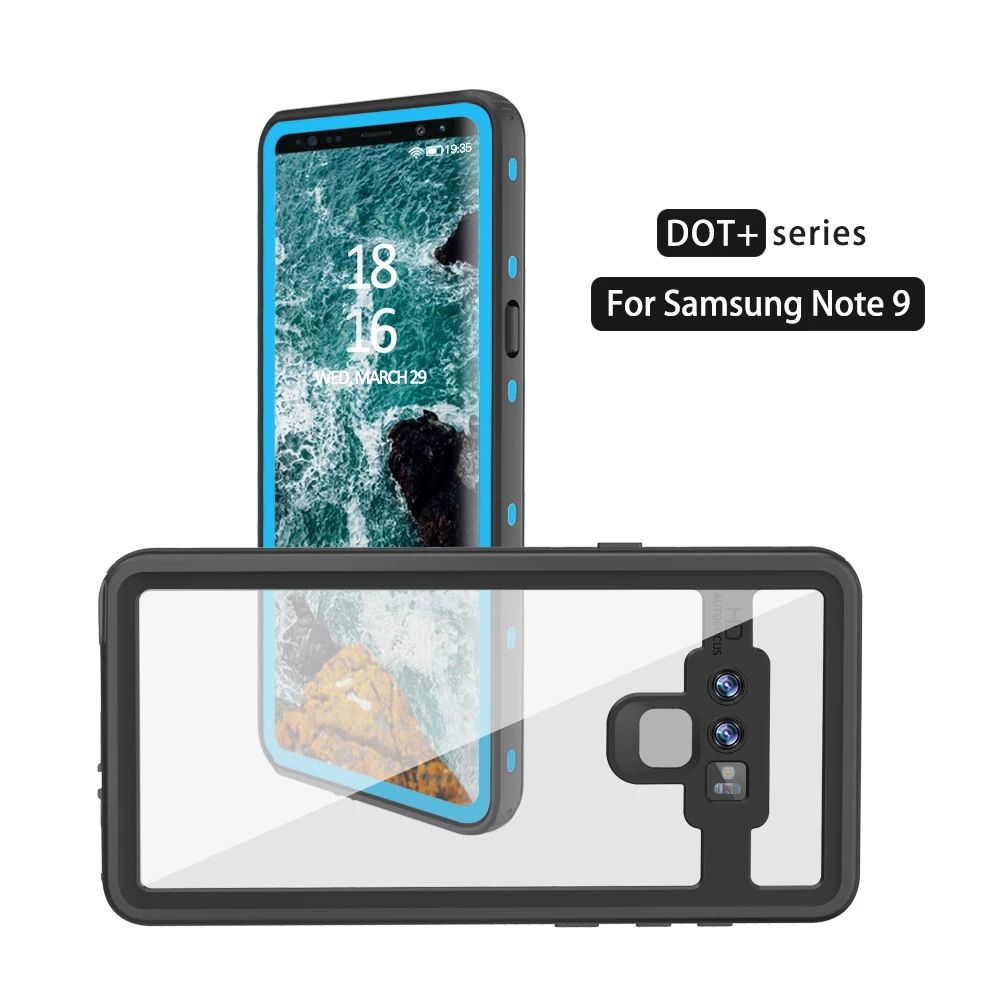 Для Samsung Galaxy S9/S9 Plus IP68 Водонепроницаемый чехол для Note 8 9 подводный полная защита
