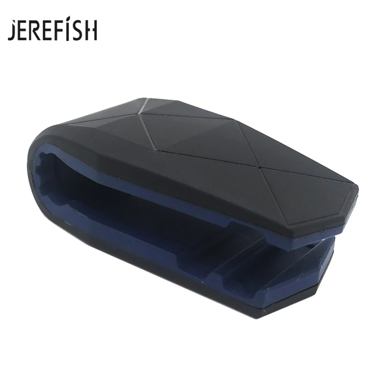 Blue Jerefish Универсальный автомобильный держатель телефона стенд Регулируемый крокодил транспортных средствах мобильных леса держатель Колыбели кронштейн - Цвет: Blue