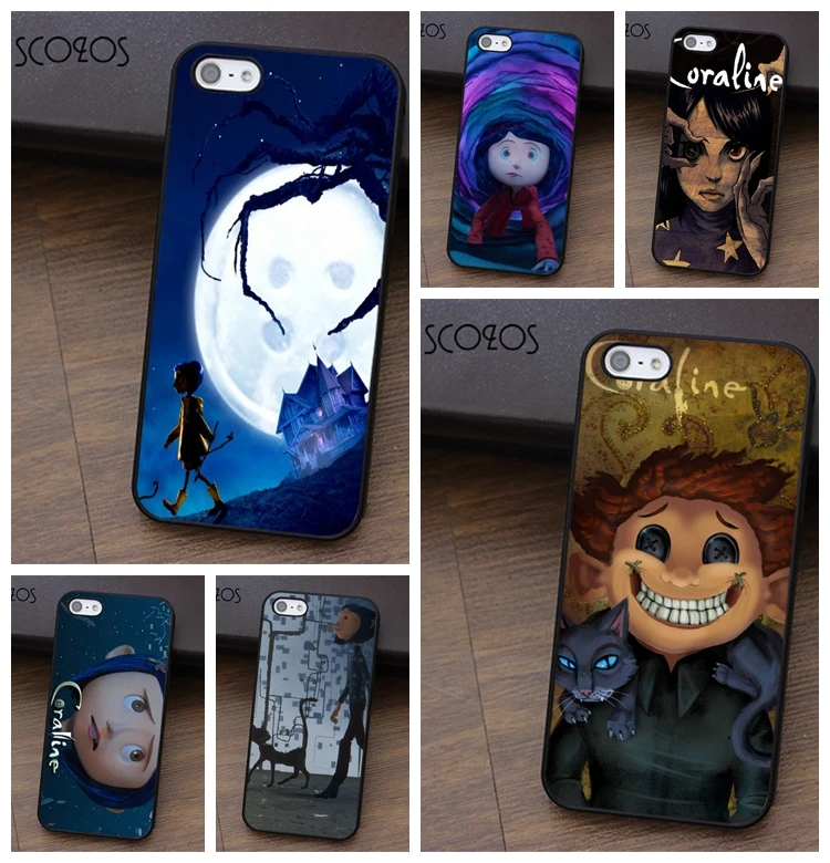 SCOZOS Коралина чехол для iPhone X 4 4S 5 5S Se 5C 6 6s 7 8 и плюс |