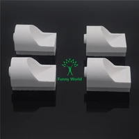 dental lab casting quartz crucible hooded 4pcs 4 oz for instrument dentist tool