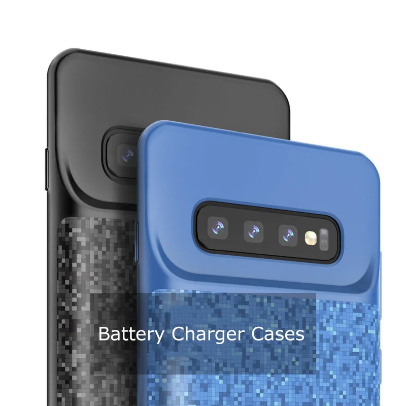 Чехлы для зарядного устройства samsung Galaxy S10 + Ультратонкий внешний Аккумулятор bateria