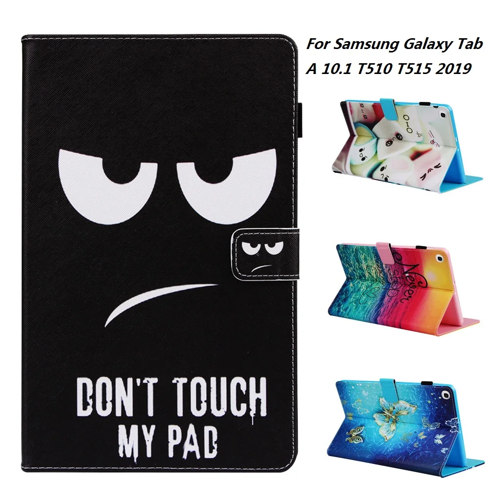 Мультфильм чехол для планшета Samsung Galaxy Tab A 2019 SM T510 T515 10 1 дюймов Smart Cover из