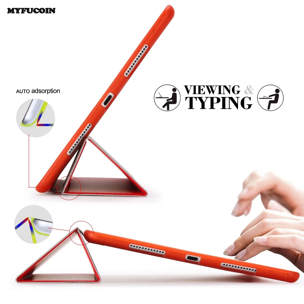 Чехол для ipad Pro9.7 Smart Cover Pro 9 7 &quotЧехол funda чехол TPU мягкий гибкий материал