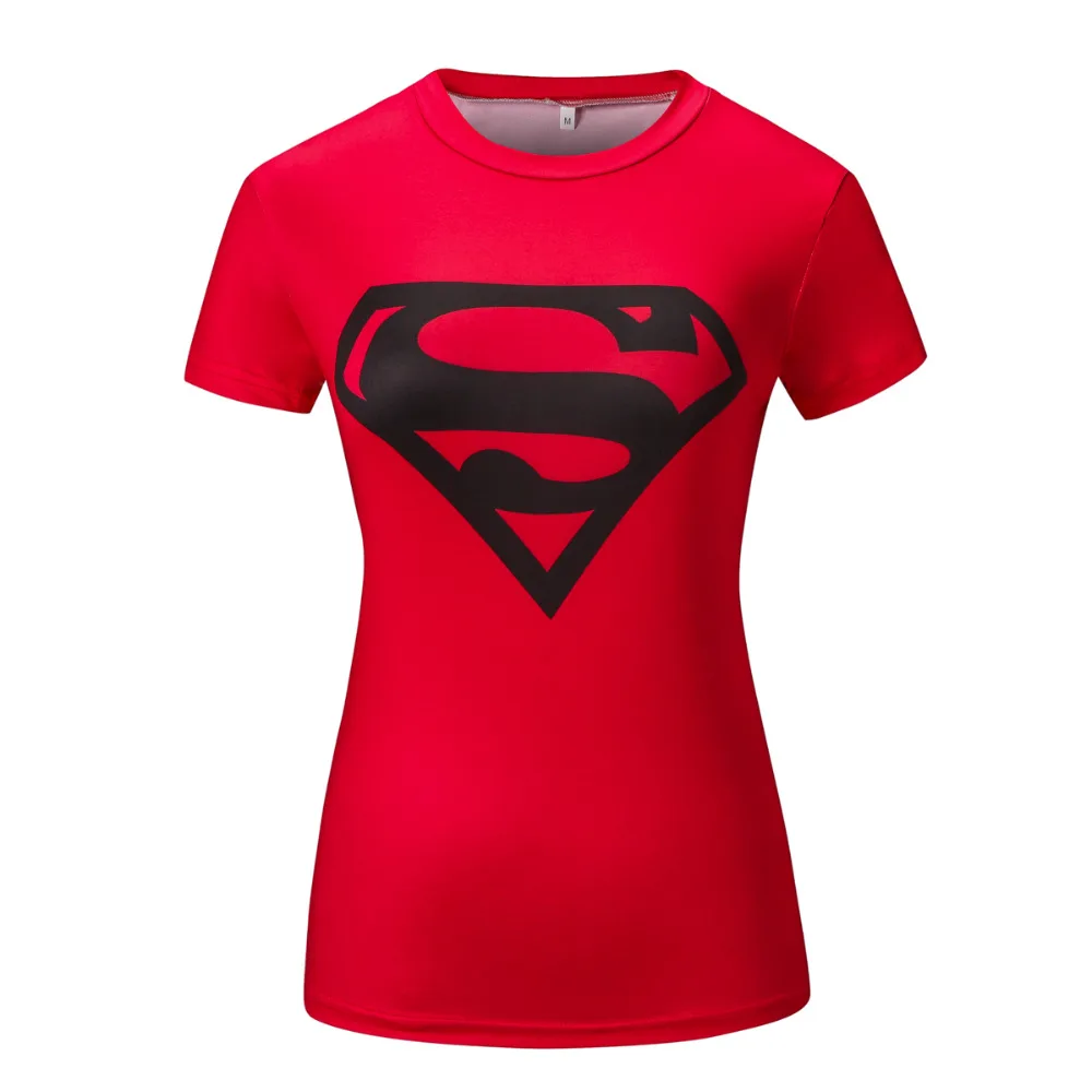 Женская компрессионная футболка Devin Du новинка 2017 с супергероями фитнес-колготки |