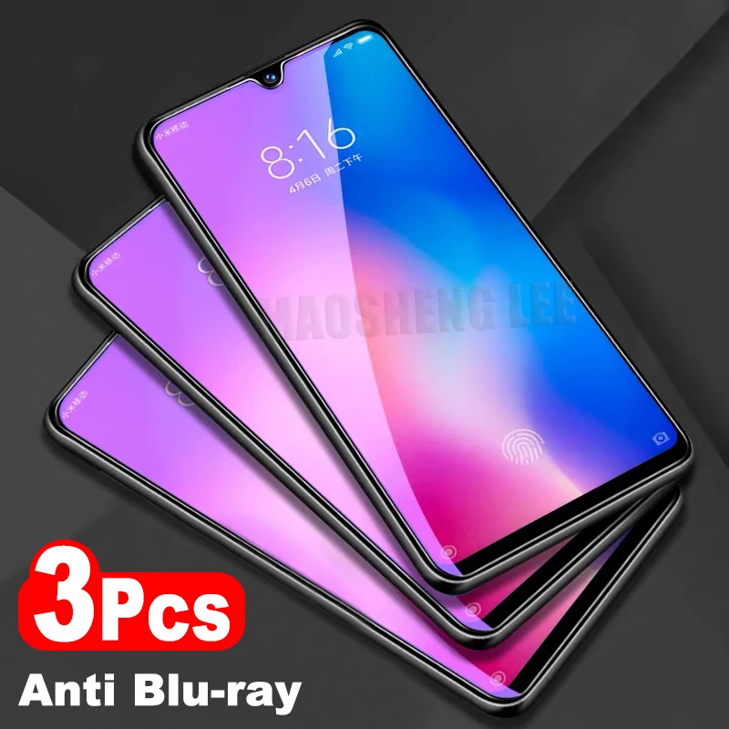Закаленное стекло 3 шт./лот для Xiaomi mi 9 9se cc9 cc9e Защита экрана закаленное с защитой