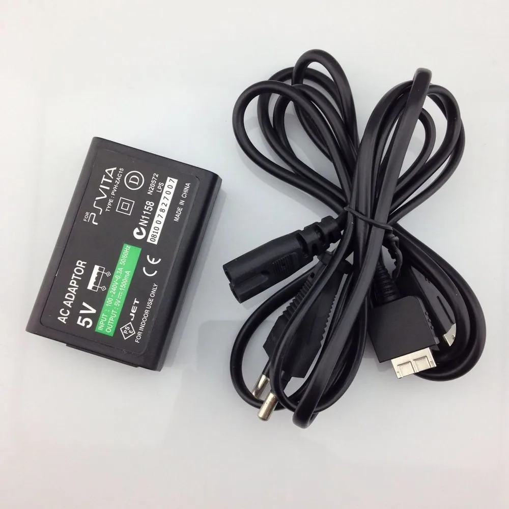 Новый адаптер переменного тока для PSVITA PSV питания с USB-кабелем Зарядное