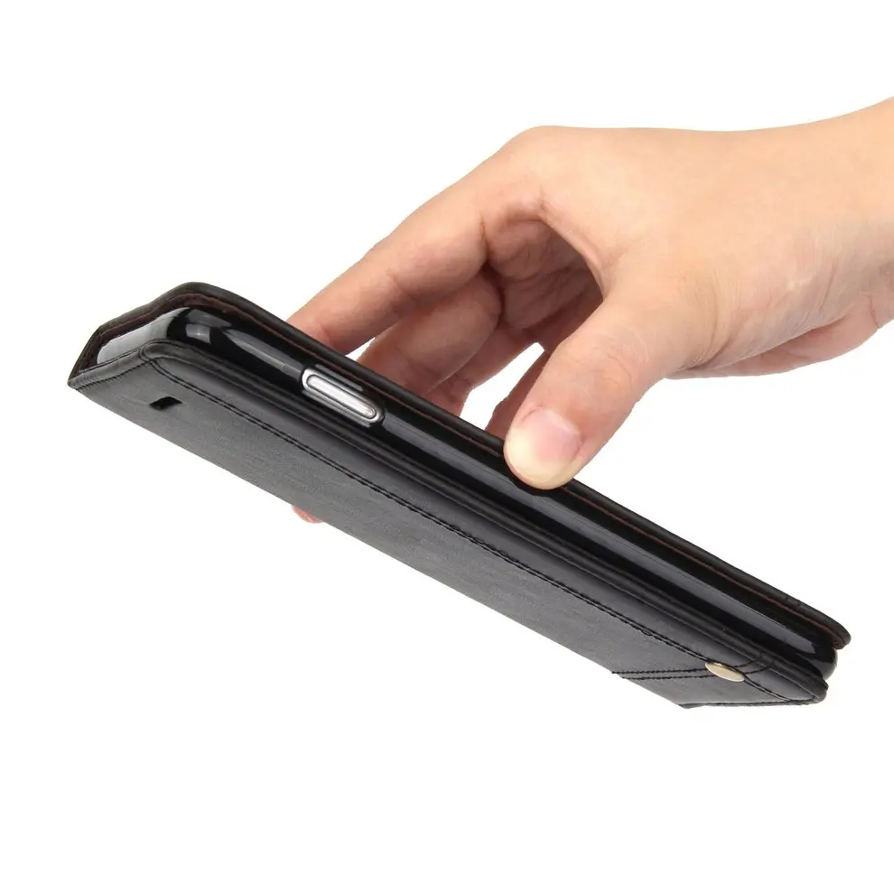 10 Pcs PU Leather Protective Case With Stand and Card Slots Organizer Cellphone Cover Drop Resistant Phone For iPhone X | Мобильные
